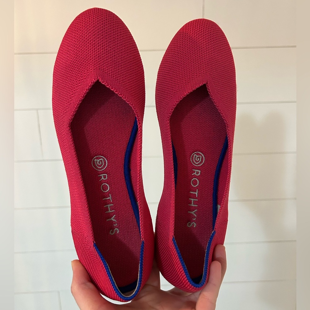 Rothy's Pink Flats
